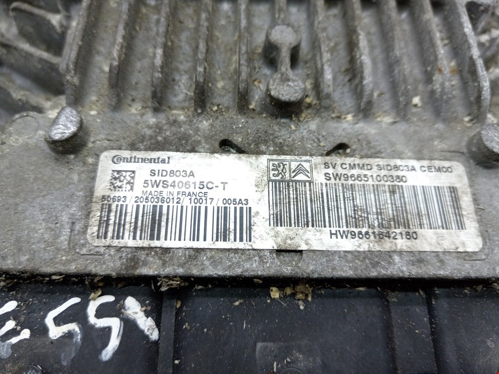 Блок управления двигателя (ЭБУ) LANCIA Phedra 2002-2010