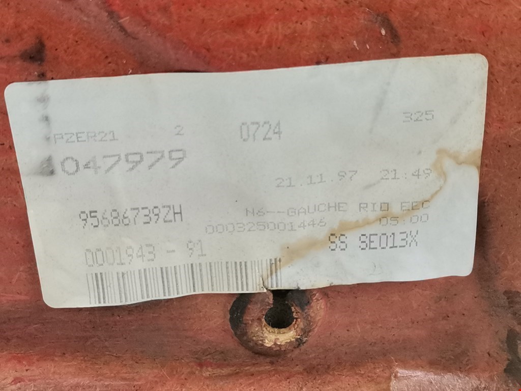 Обшивка двери задняя левая CITROEN Xsara 1997-2000