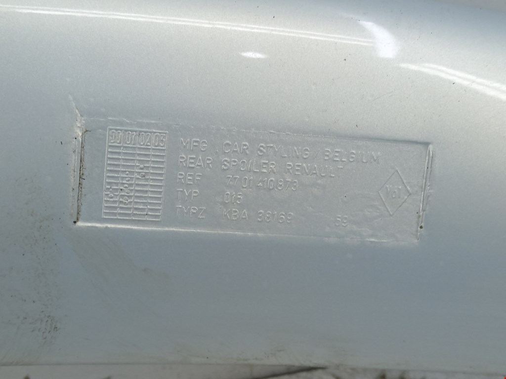 Спойлер RENAULT Megane I 1996-2002