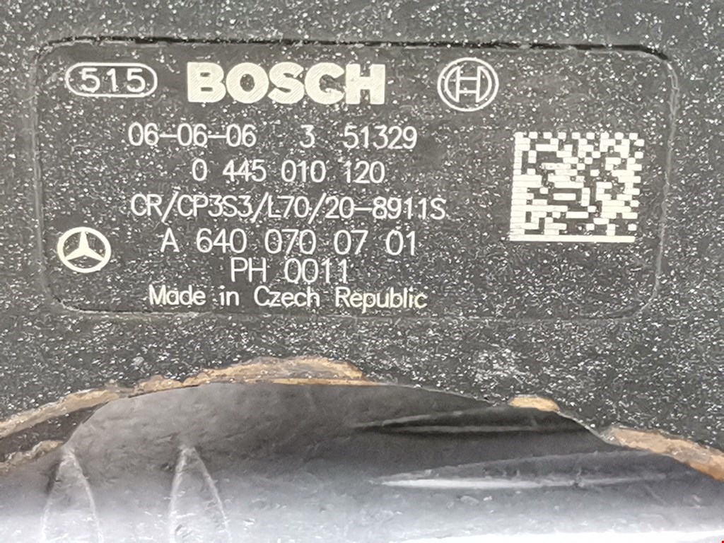 ТНВД (топливный насос высокого давления) MERCEDES-BENZ A-Class W169 2004-2012