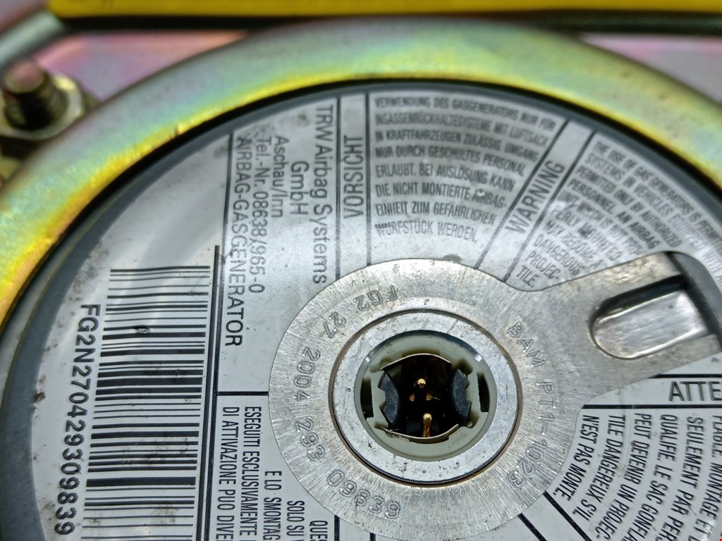 Подушка безопасности в рулевое колесо IVECO Daily III 1999-2006