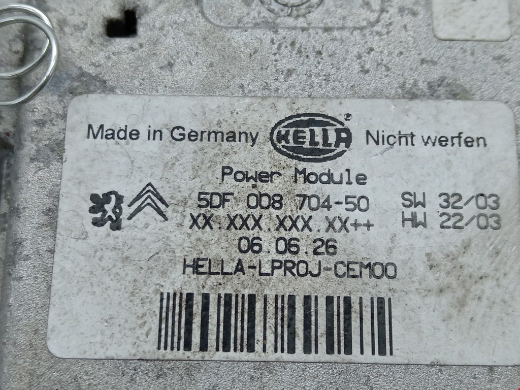 Блок ксеноновой лампы (розжига ксенона) PEUGEOT 407 2004-2010