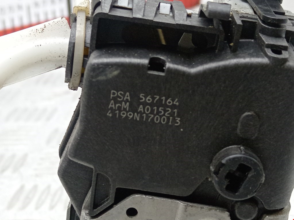 Замок двери задней правой PEUGEOT 308 2007-2015