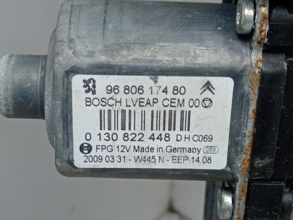 Стеклоподъемник задний правый PEUGEOT 308 2007-2015