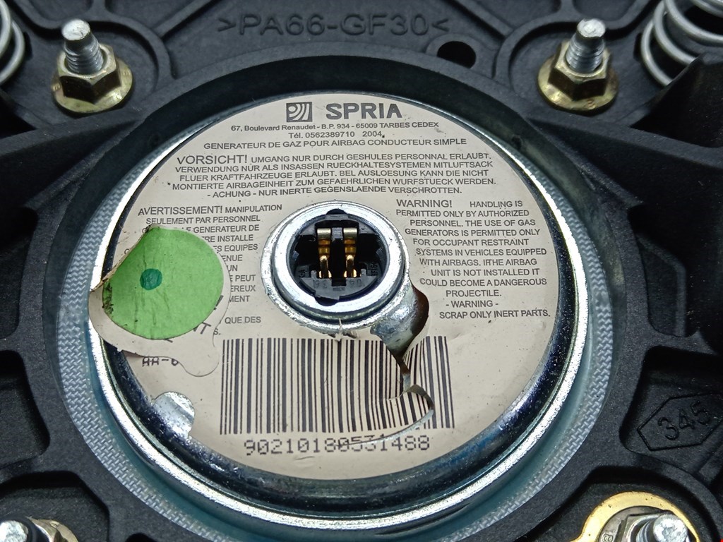 Подушка безопасности в рулевое колесо NISSAN Inerstar 1997-2010