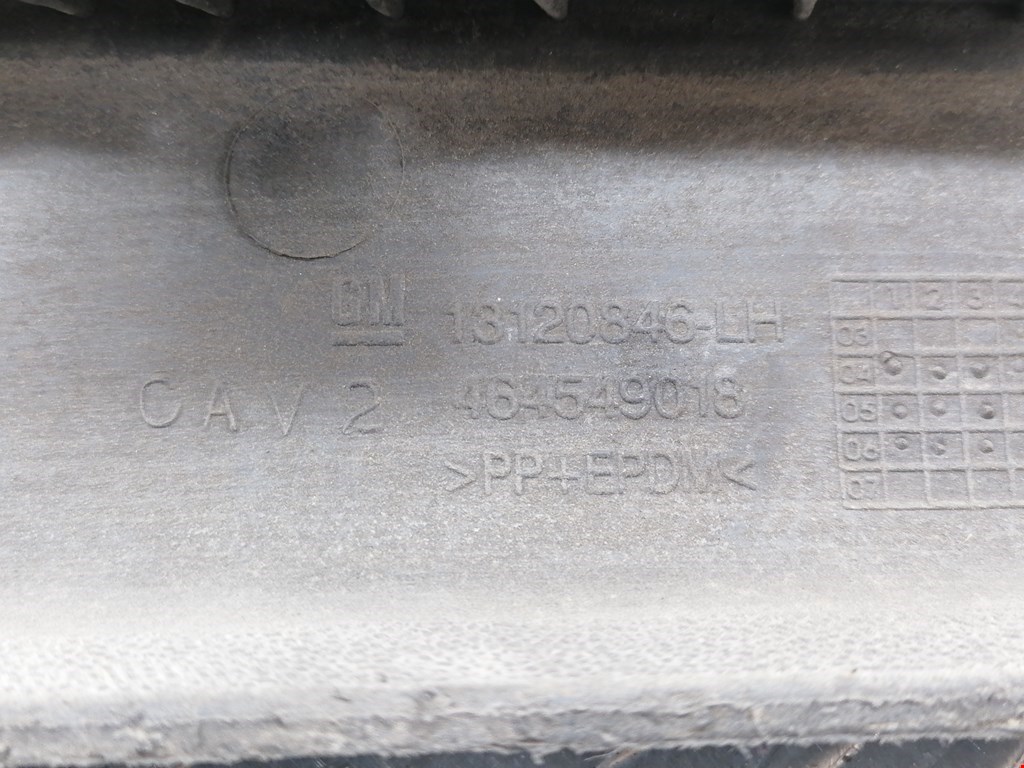 Юбка бампера передняя (переднего) OPEL Corsa C 2000-2006