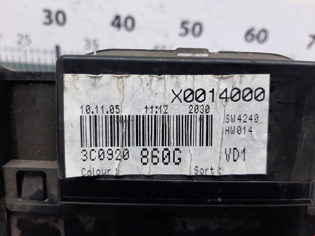 Панель приборов (щиток) VOLKSWAGEN Passat B6 2005-2011