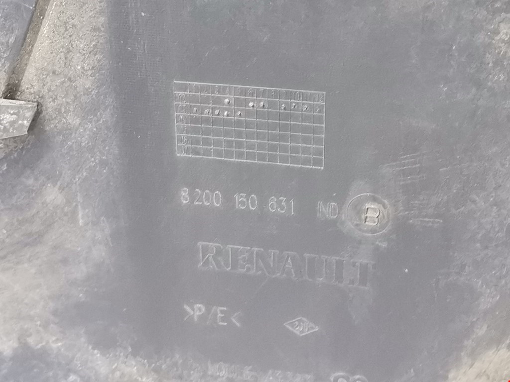 Бампер задний RENAULT Kangoo 1997-2008