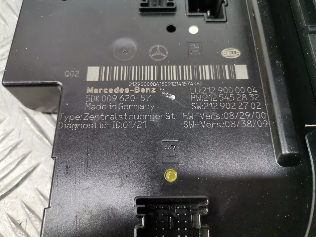 Блок комфорта MERCEDES-BENZ E-Class W212, S212, C207 2009-2016