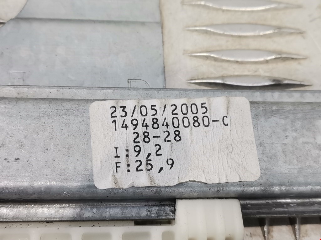 Стеклоподъемник задний правый PEUGEOT 807 2002-2014