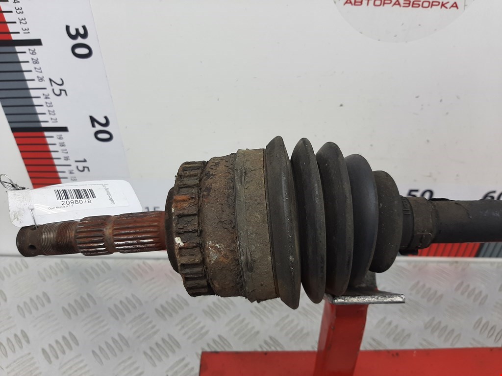 Полуось (привод, приводной вал) передняя левая OPEL Meriva A 2003-2010