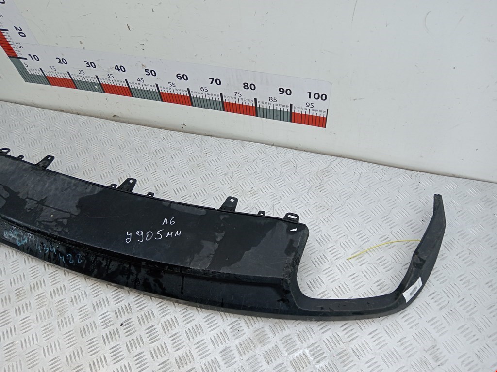 Юбка (губа) бампера задняя (заднего) AUDI A6 C7 2011-2018
