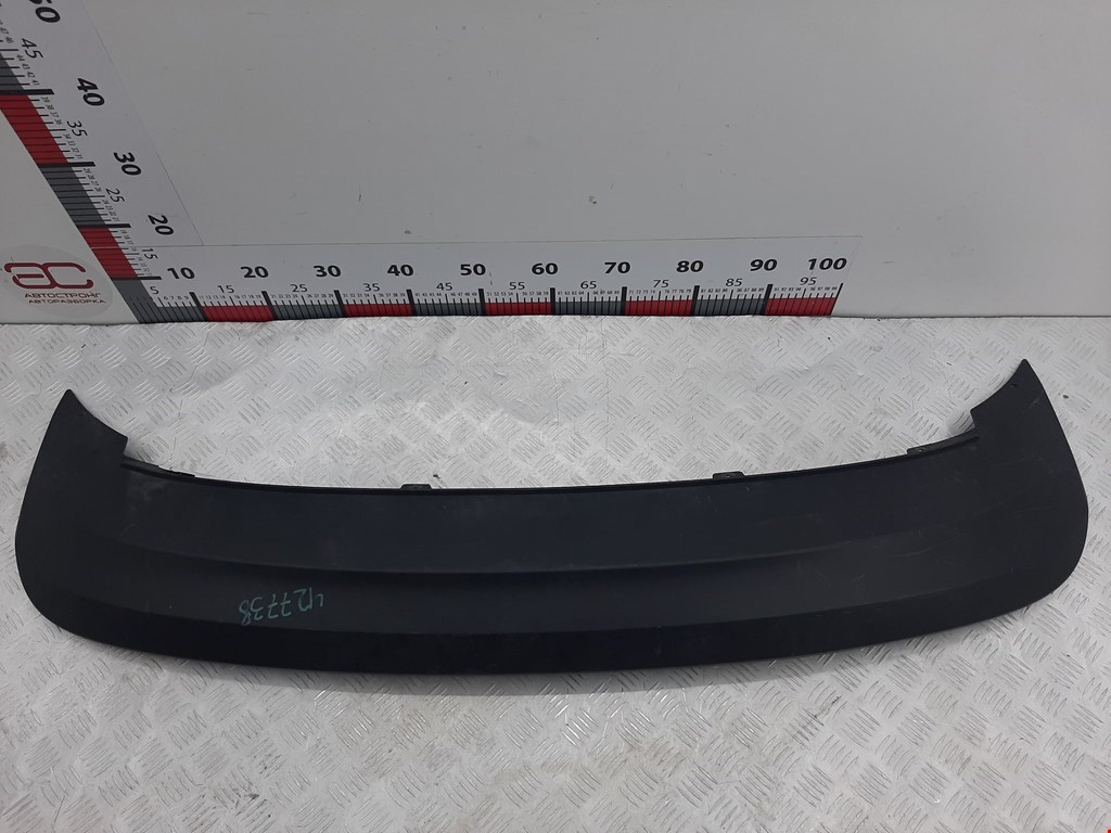 Юбка бампера задняя (губа) Skoda Rapid (2012-2020)