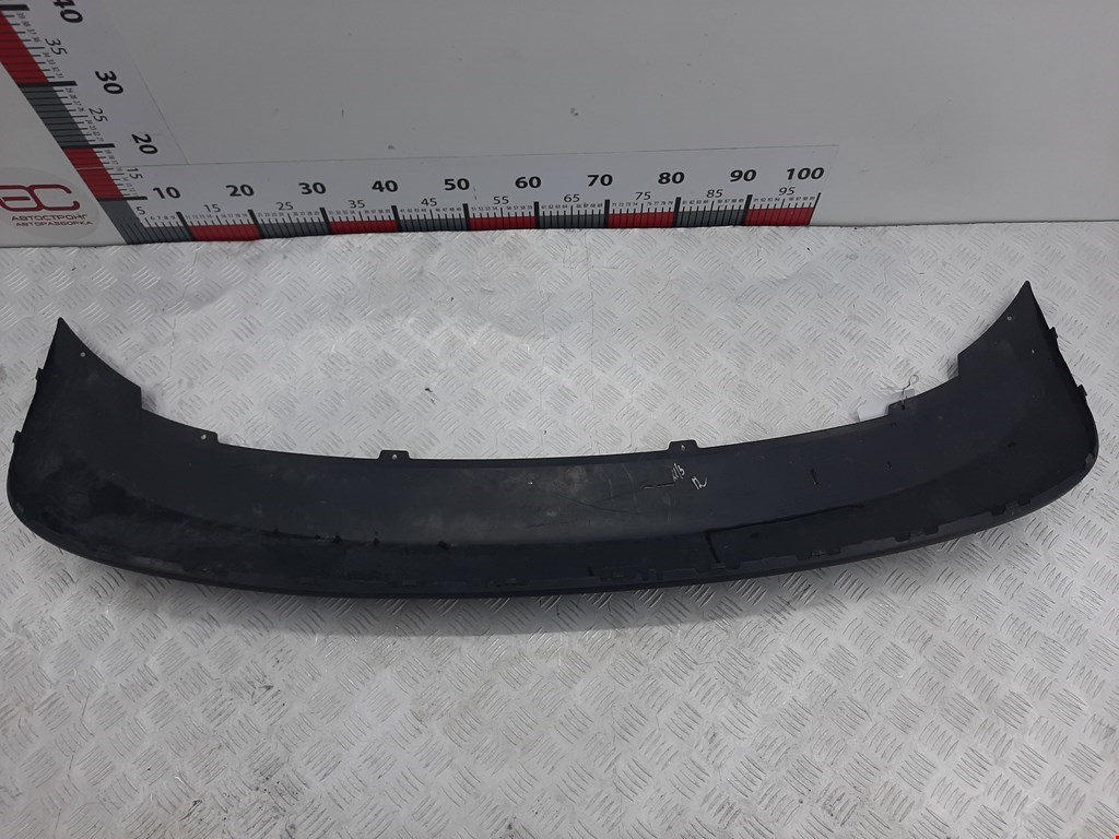 Юбка (губа) бампера задняя (заднего) SKODA Rapid 2012-2020