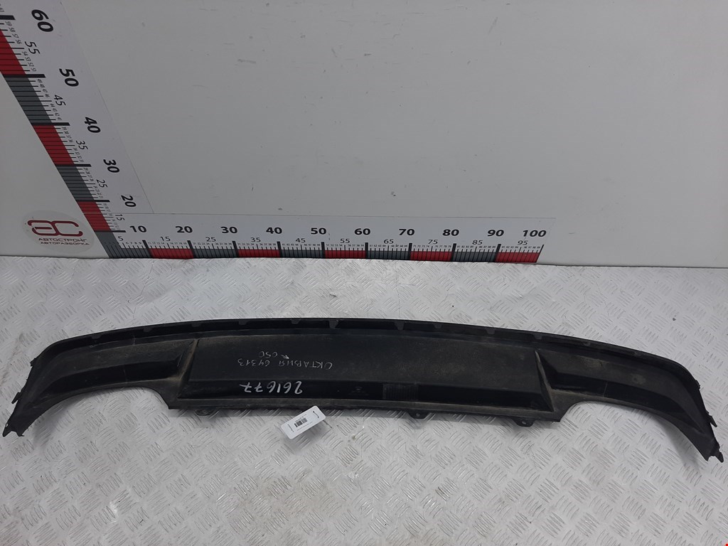 Юбка (губа) бампера задняя (заднего) SKODA Octavia A7 2013-2020