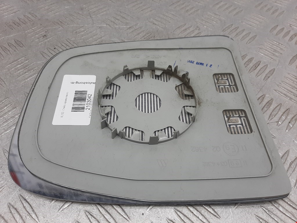 Зеркальный элемент (стекло зеркала) FIAT Ducato 2014-н.в.