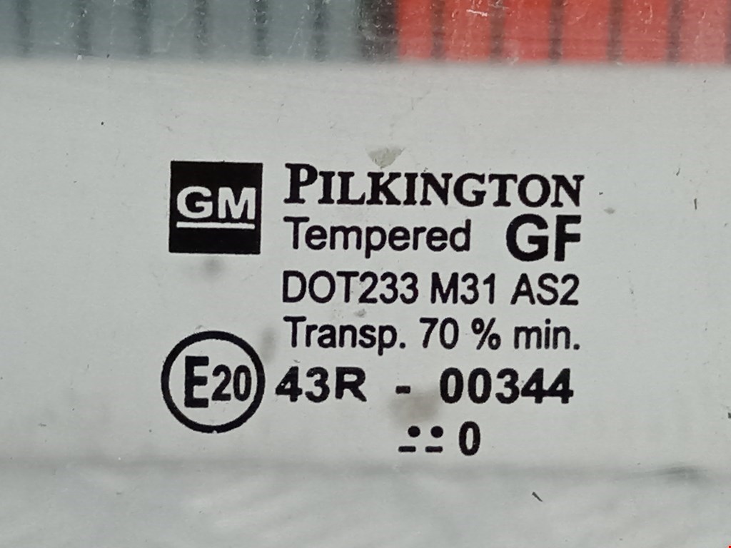 Стекло двери заднее левое OPEL Agila A 2000-2007