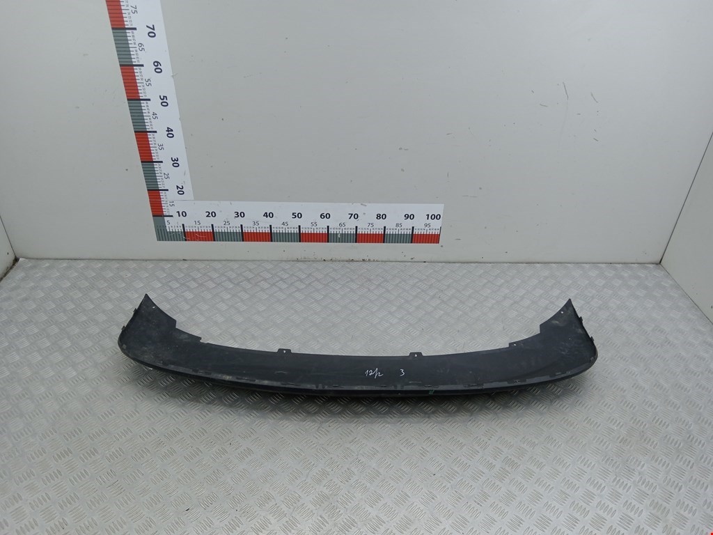 Юбка бампера задняя (губа) Skoda Rapid (2012-2020)