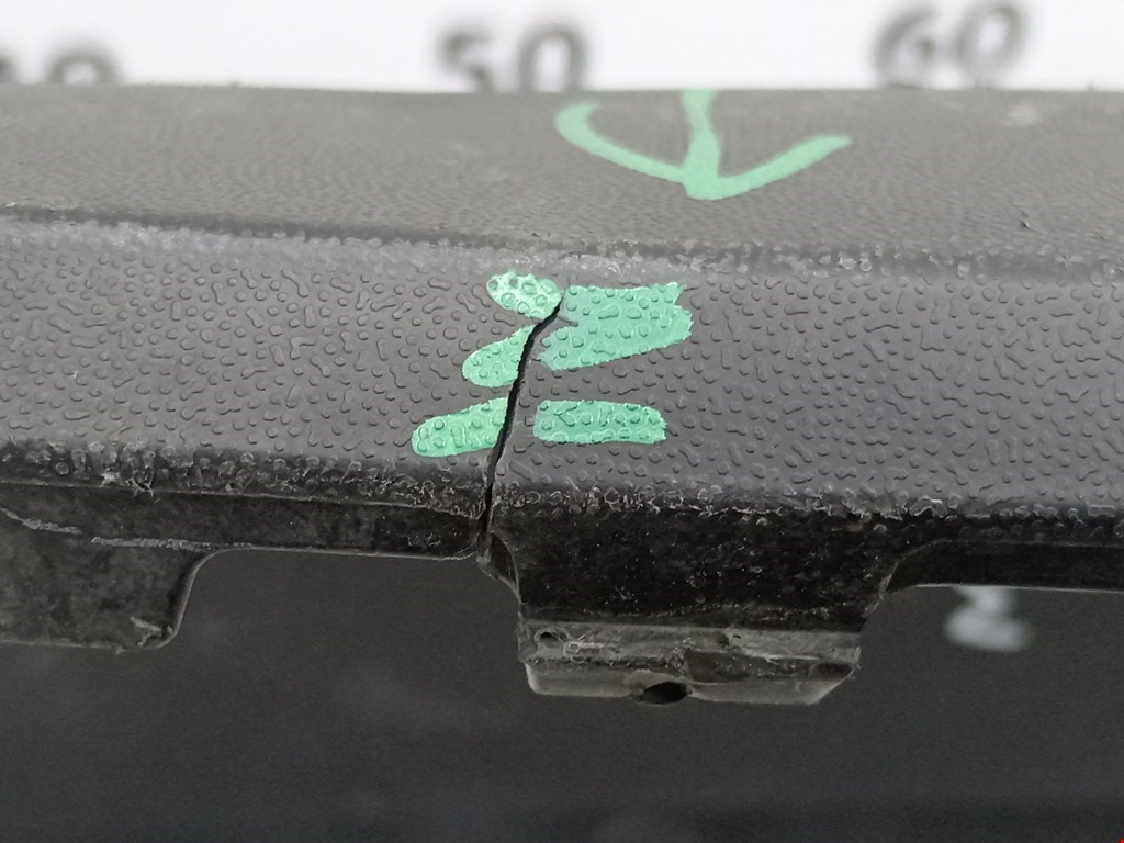 Юбка (губа) бампера задняя (заднего) SKODA Rapid 2012-2020