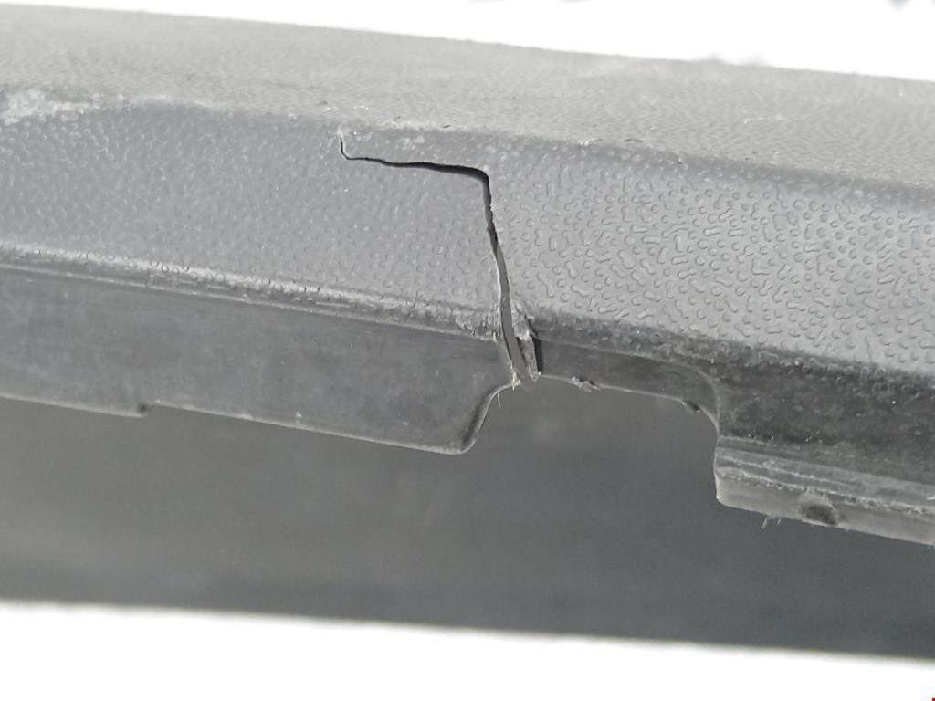 Юбка (губа) бампера задняя (заднего) SKODA Rapid 2012-2020