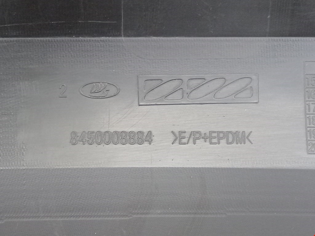 Юбка (губа) бампера задняя (заднего) LADA (VAZ) Vesta I 2015-н.в.