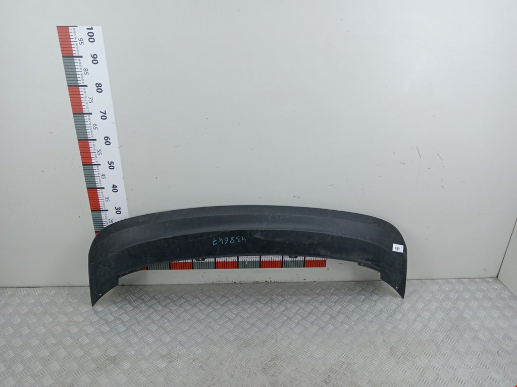 Юбка бампера задняя (губа) Skoda Rapid (2012-2020)