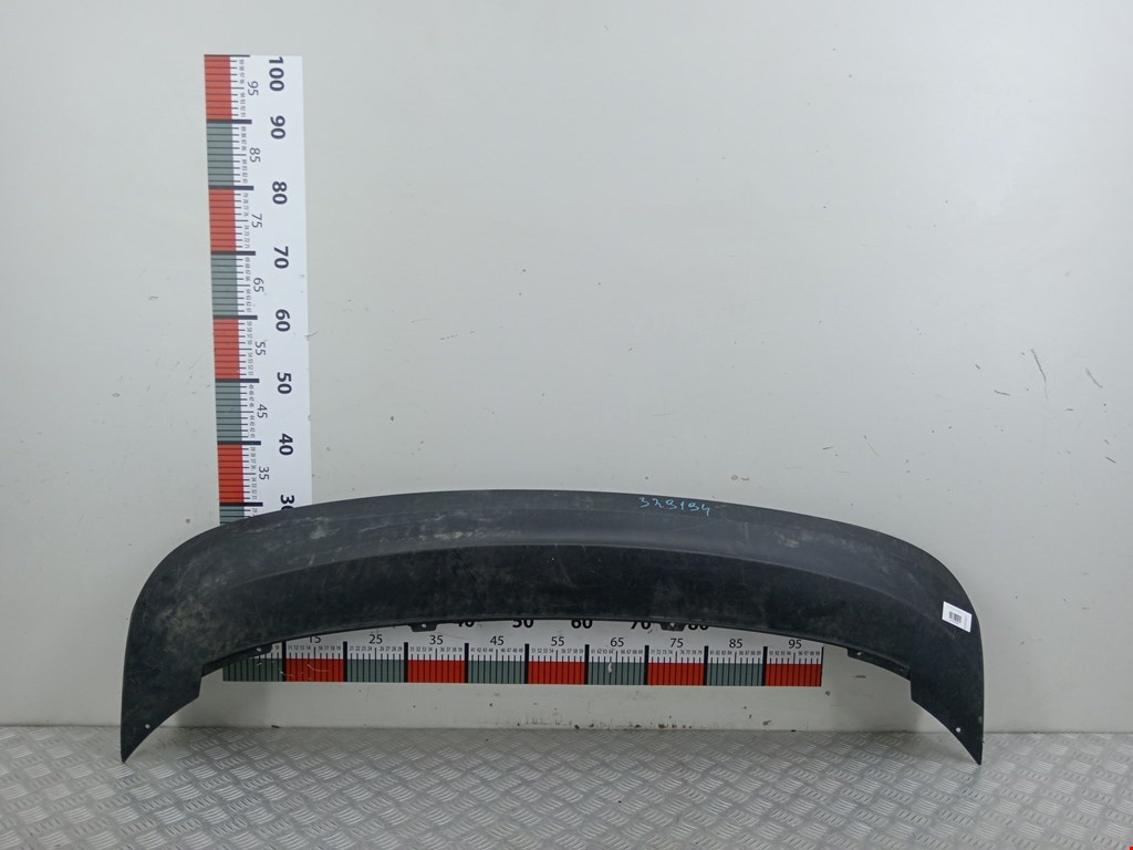 Юбка бампера задняя (губа) Skoda Rapid (2012-2020)