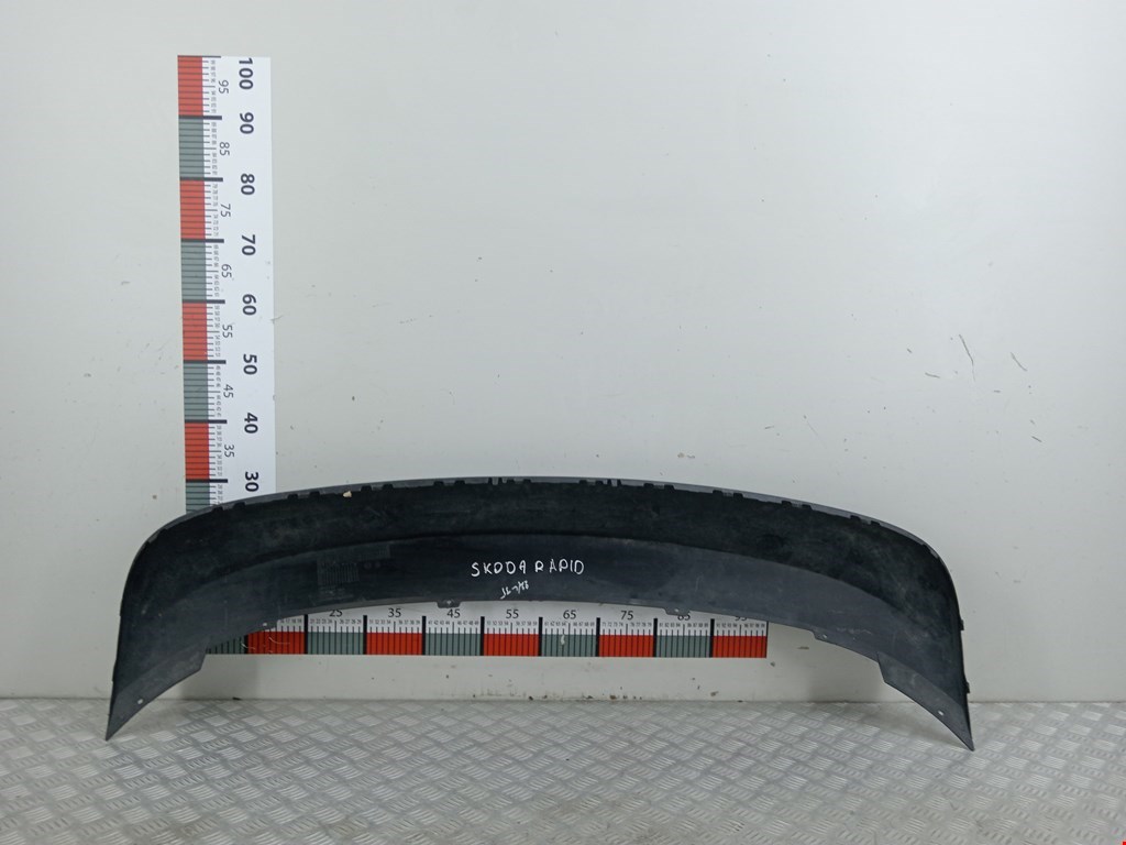 Юбка (губа) бампера задняя (заднего) SKODA Rapid 2012-2020