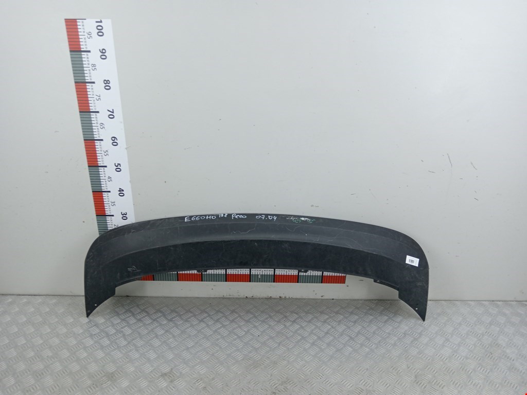 Юбка бампера задняя (губа) Skoda Rapid (2012-2020)