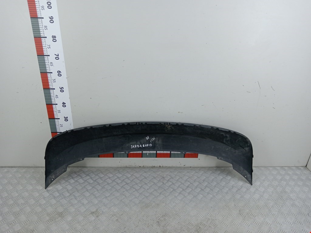 Юбка (губа) бампера задняя (заднего) SKODA Rapid 2012-2020