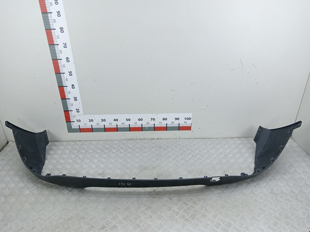 Накладка декоративная (молдинг) бампера заднего BMW X3 (F25) (2010-2017)