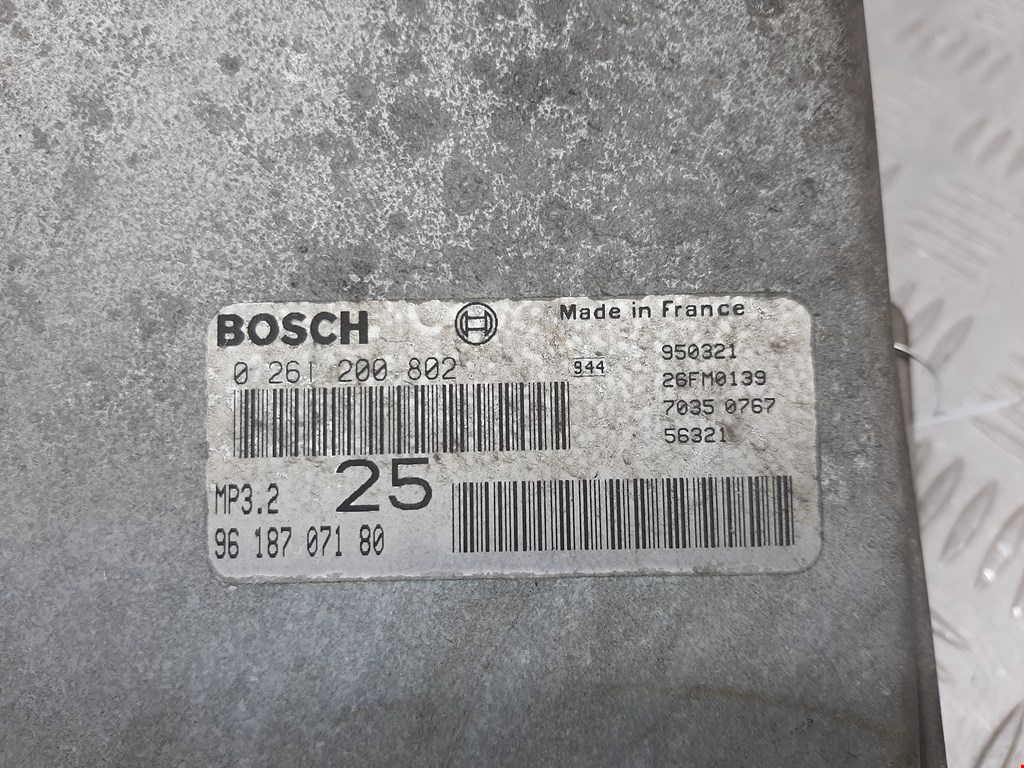 Блок управления двигателя (ЭБУ) CITROEN Evasion 1994-2002