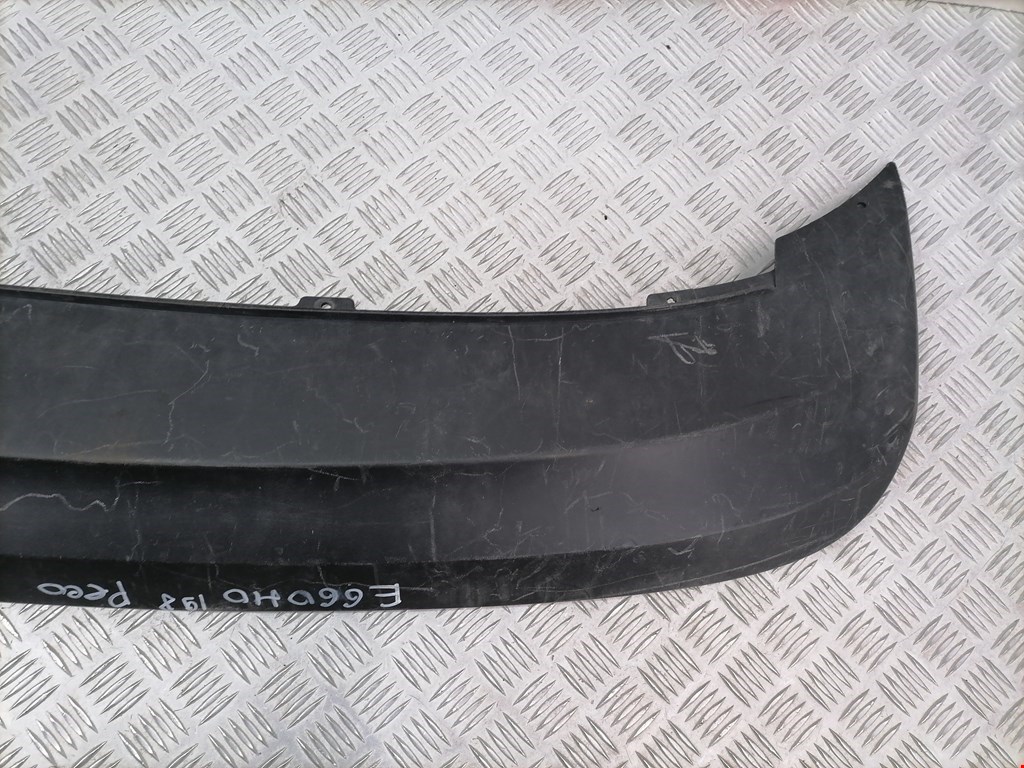 Юбка (губа) бампера задняя (заднего) SKODA Rapid 2012-2020