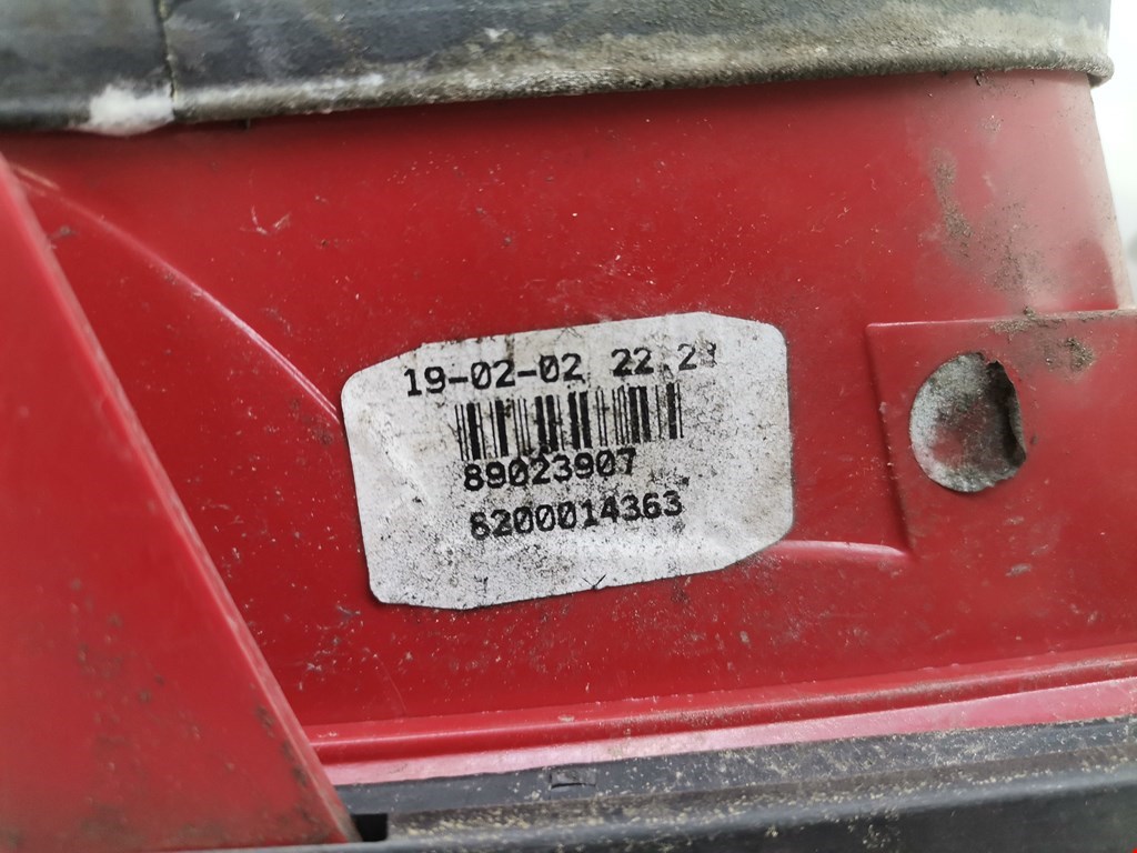 Фонарь задний внутренний правый RENAULT Vel Satis 2002-2009