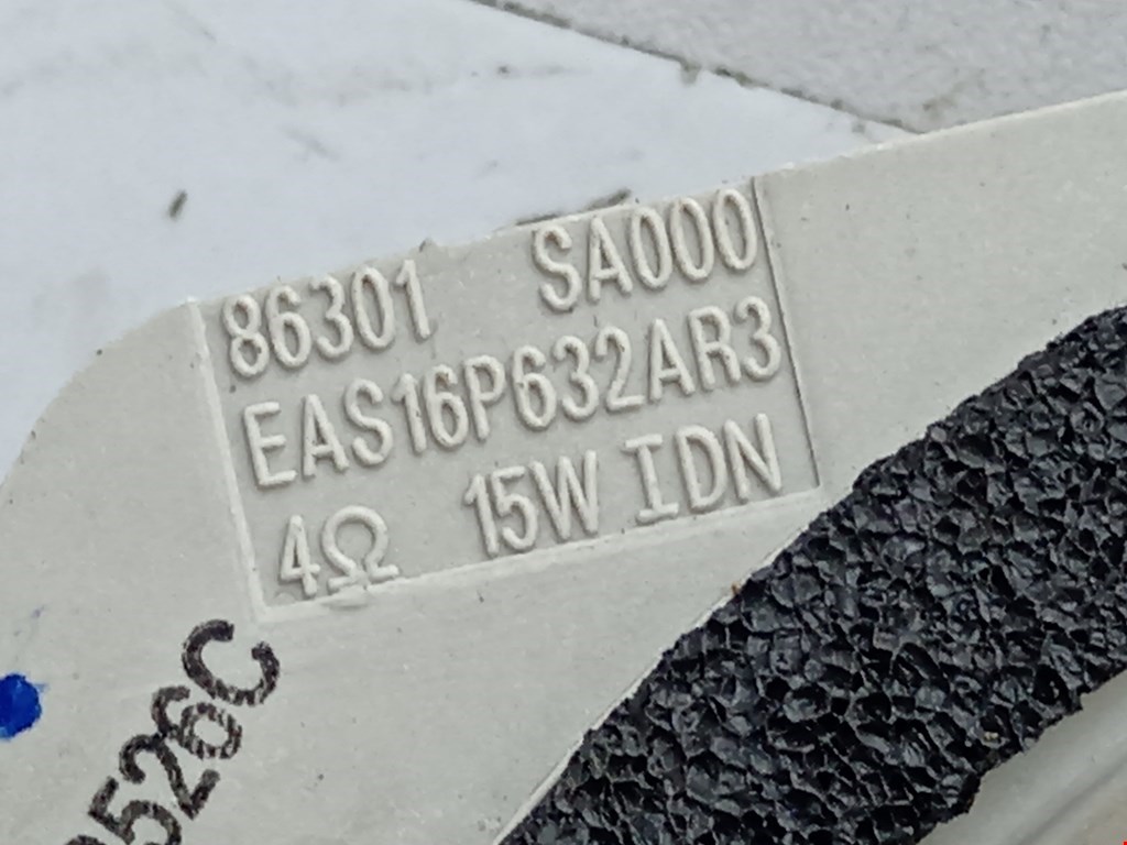 Динамик SUBARU Forester II 2002-2008