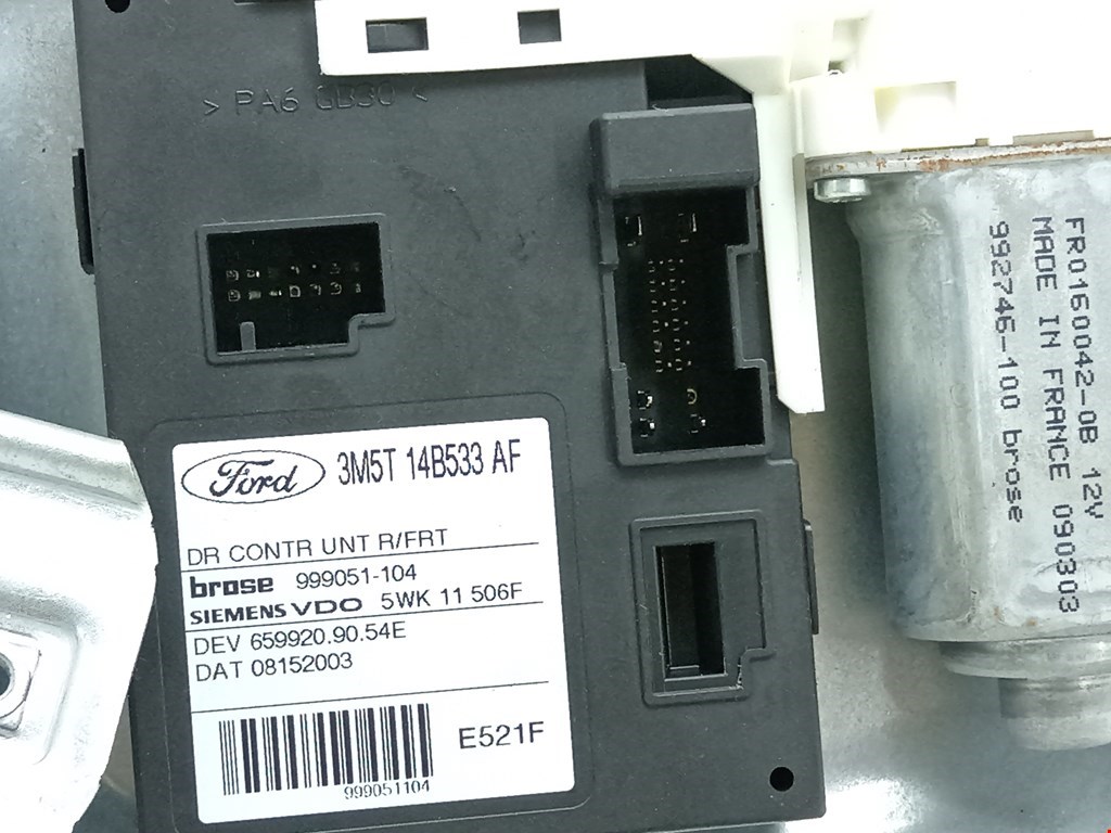 Стеклоподъемник передний правый FORD C-MAX 2003-2010