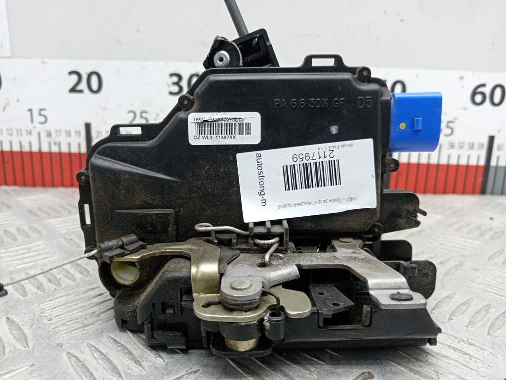Замок двери передней правой SKODA Fabia MK1 1999-2006