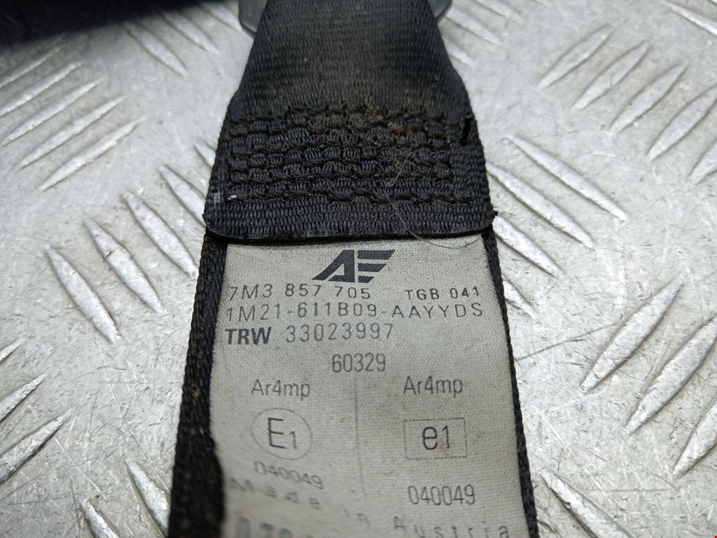 Ремень безопасности передний левый VOLKSWAGEN Sharan 1995-2010