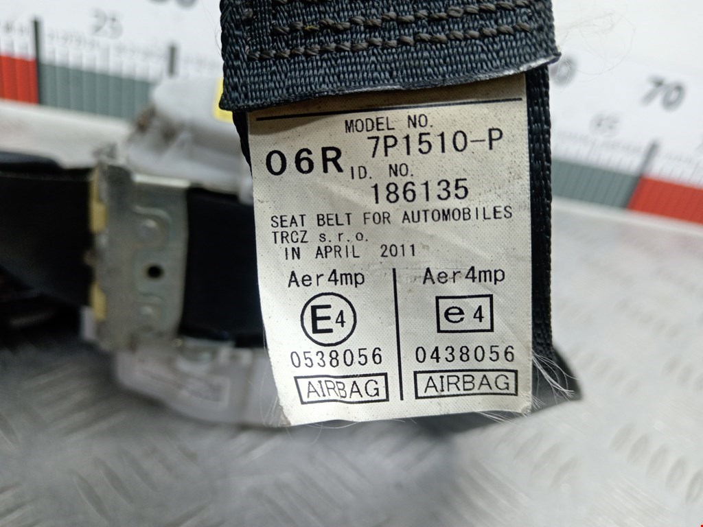 Ремень безопасности передний правый TOYOTA Avensis 2009-2015