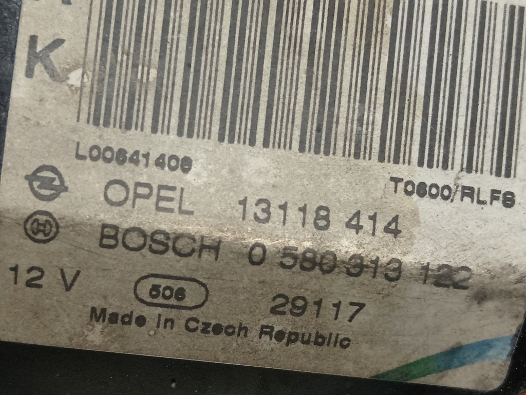 Насос топливный (электрический) OPEL Zafira A 1999-2005