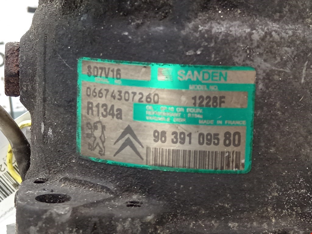 Компрессор кондиционера (системы кондиционирования) CITROEN C8 2002-2014