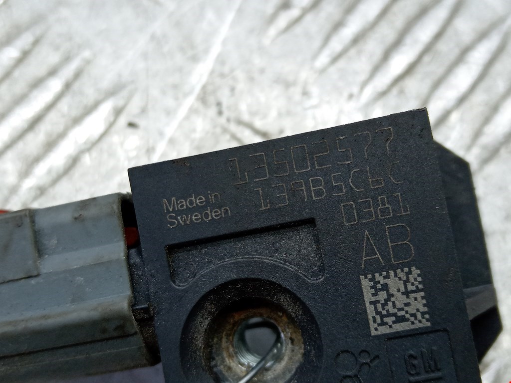 Датчик AIR BAG (подушек безопасности) OPEL Astra J 2009-2017