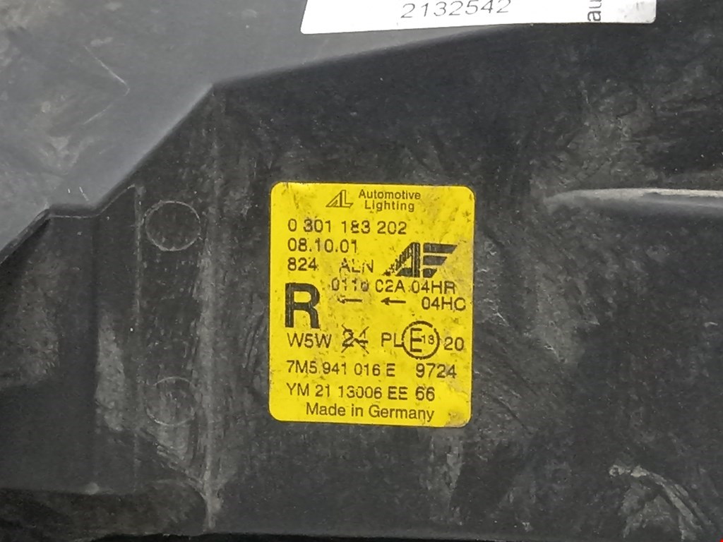 Фара правая FORD Galaxy 1995-2005