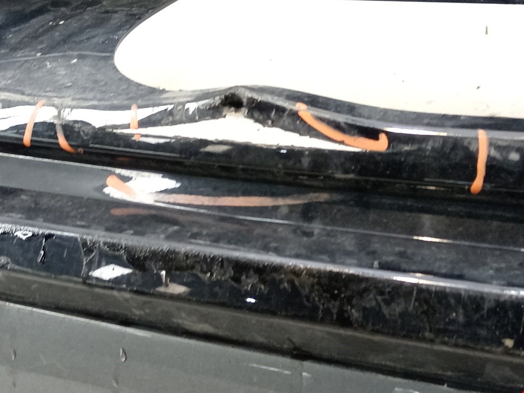 Юбка (губа) бампера задняя (заднего) VOLKSWAGEN Touareg 2010-2018