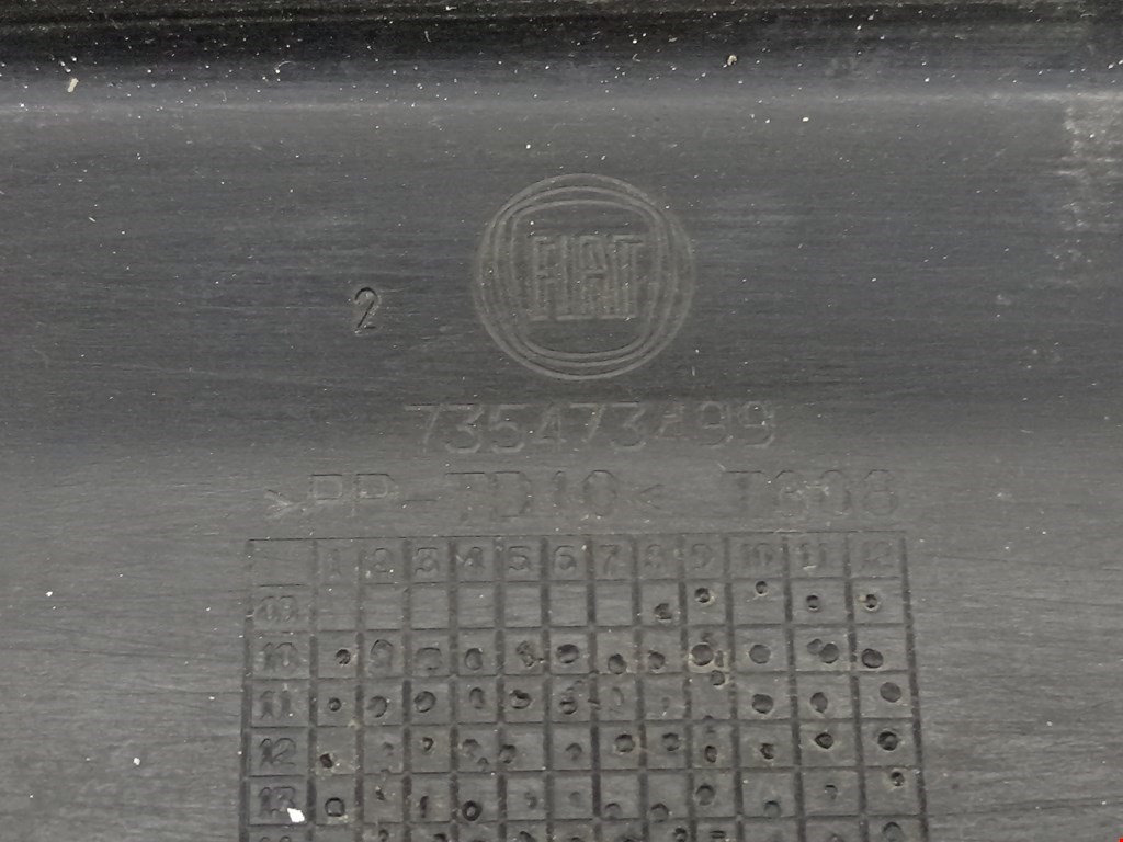 Бампер задний FIAT Doblo 1 2000-2005