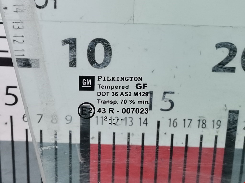 Стекло двери переднее правое OPEL Zafira A 1999-2005