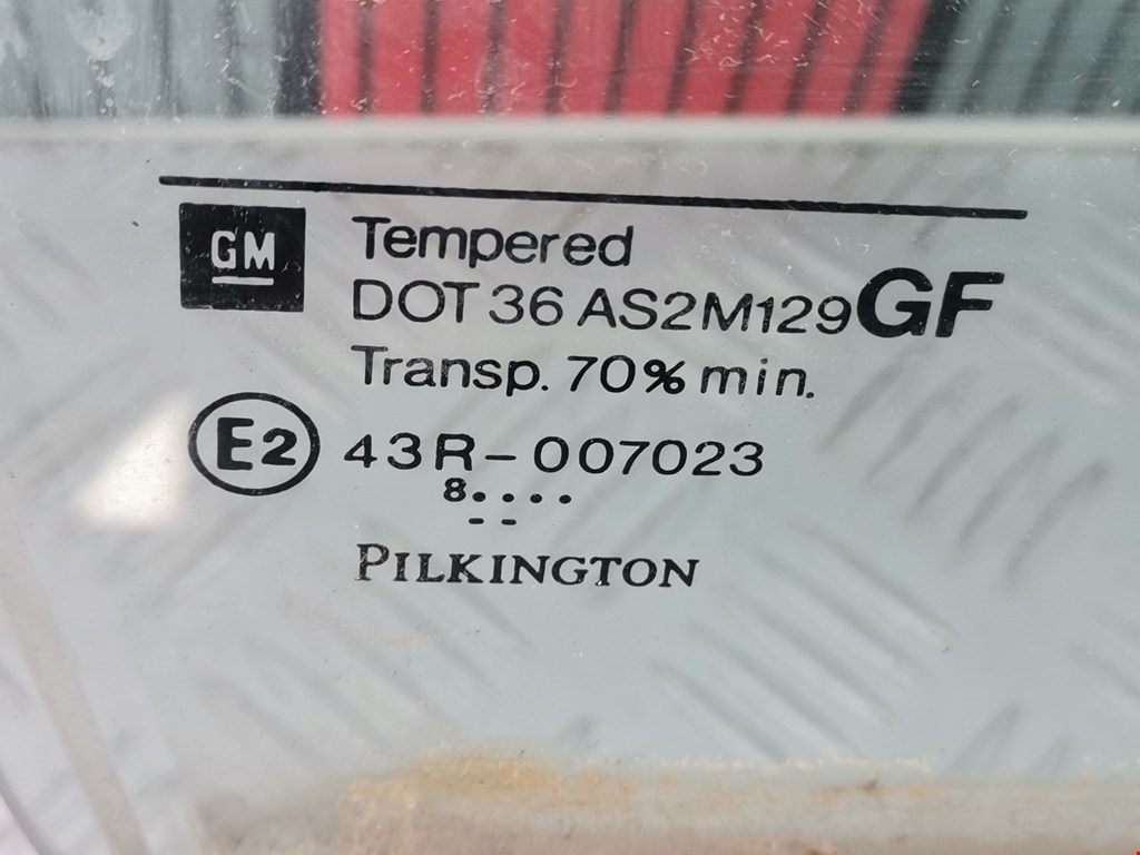 Стекло двери заднее правое OPEL Astra G 1998-2005