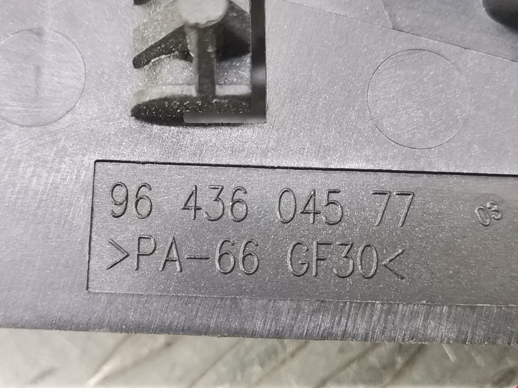 Ручка дверная задняя внутренняя левая PEUGEOT 307 2001-2008