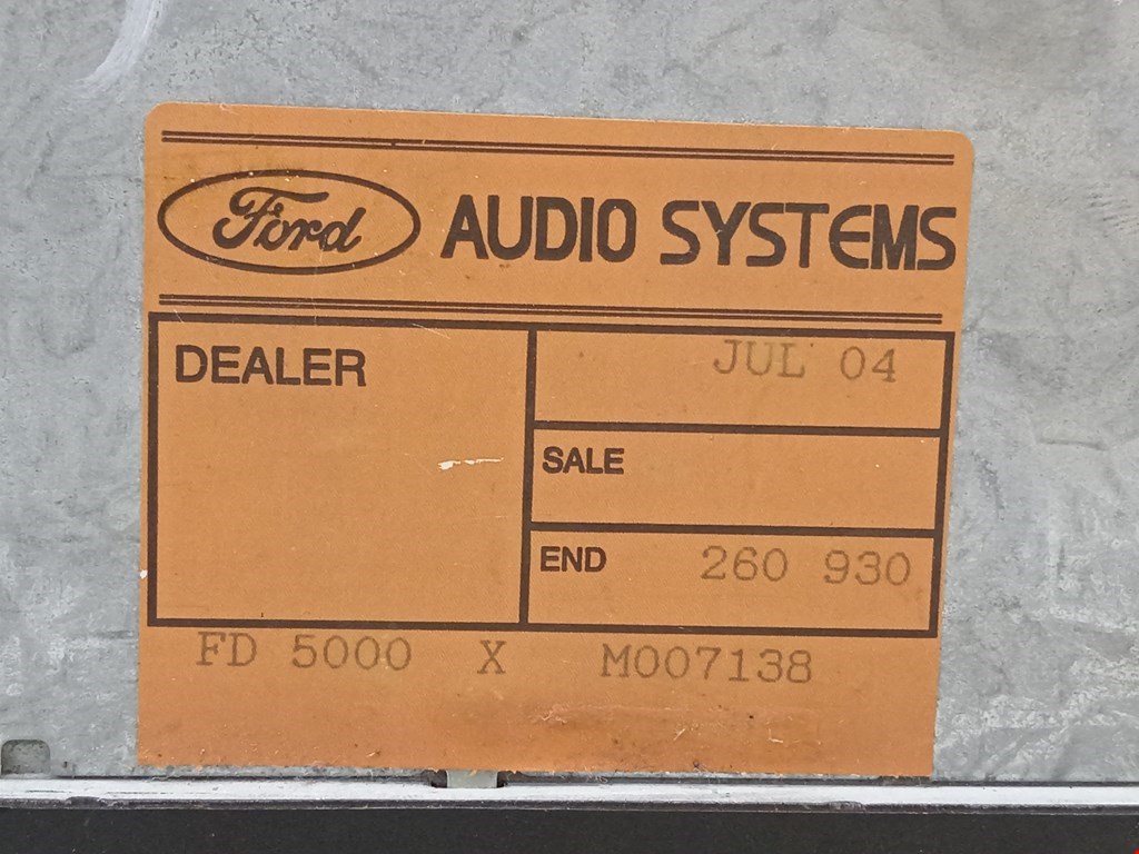 Магнитола FORD Mondeo II 1996-2000