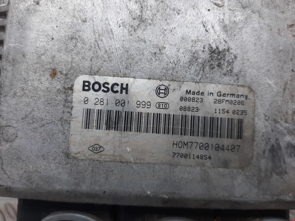 Блок управления двигателя (ЭБУ) OPEL Meriva A 2003-2010